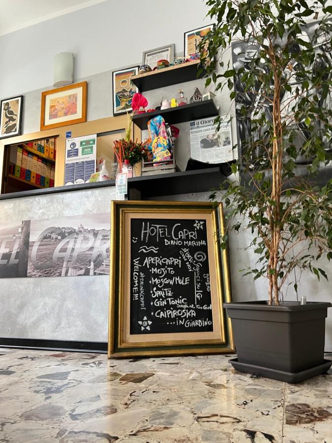 Hotel Capri Diano Marina Kültér fotó